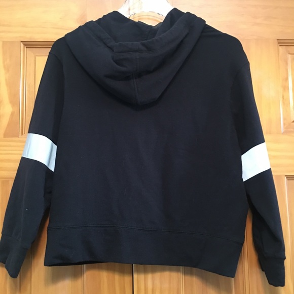 Norma Kamali Black Hoodie Jacket - Picture 3 of 6